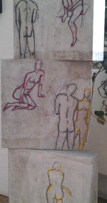 objekt_akt_3tlg | 30 x 90 cm