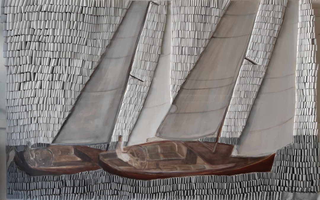 Segelboote_115 x 180 cm